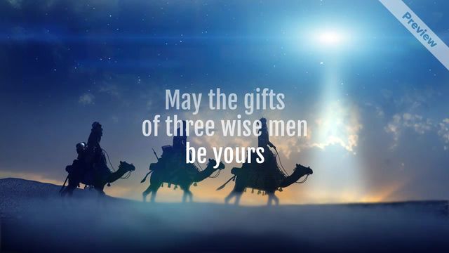 3 Kings Day Video Template