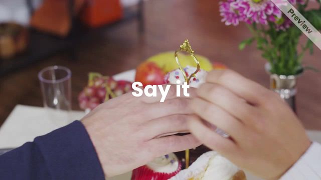 Say it Video Template