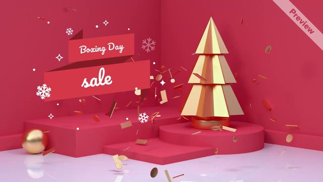 Boxing Day Sale Video Template