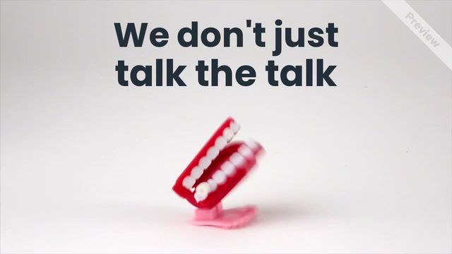 Walk the Walk Video Template