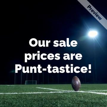 Punt-tastic Video Template