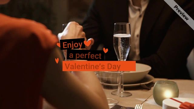Couple's Dinner Video Template