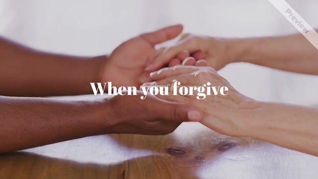Forgiveness Day | June 26 Video Template