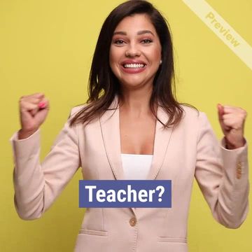 Teacher? Video Template