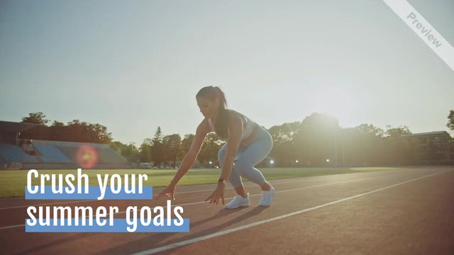 Stay On Track Video Template