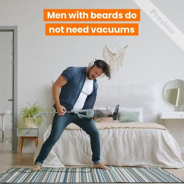 Mens Grooming Day Video Template