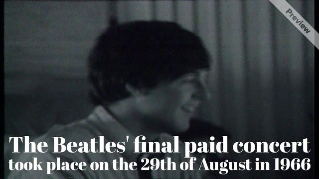 On This Day in History: The Beatles' Last Concert Video Template