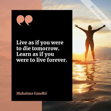 Gandhi Jayanti Video Template