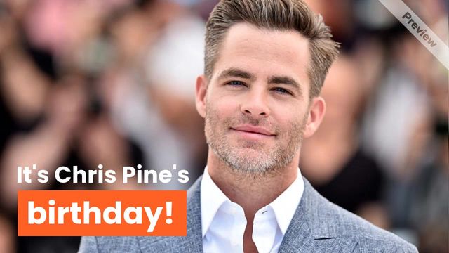 Chris Pine Birthday (Aug 26) Video Template