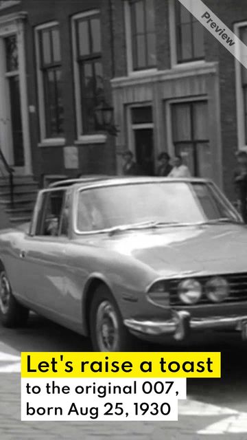 In Memory of Sean Connery (Born Aug 25) Video Template