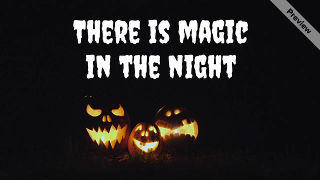 National Pumpkin Day Video Template