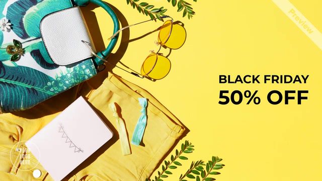 Black Friday - Fashion Accessories Video Template