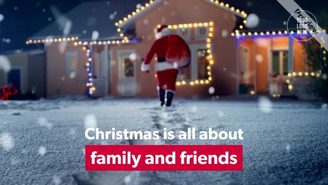 A Cozy Home | Christmas Greeting Video Template