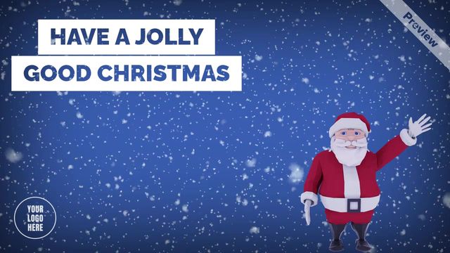 Jolly Good Christmas Video Template