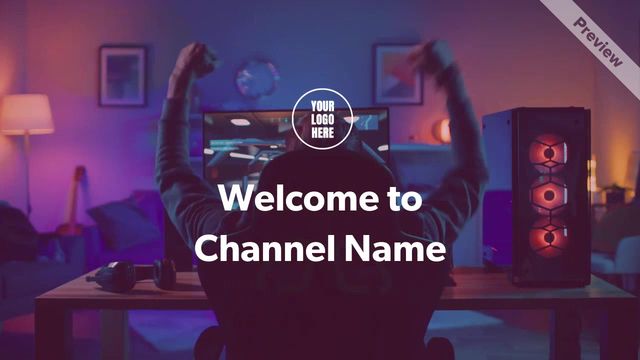YouTube Intro | Gaming Channel Video Template