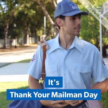 Thank Your Mailman Day Video Template