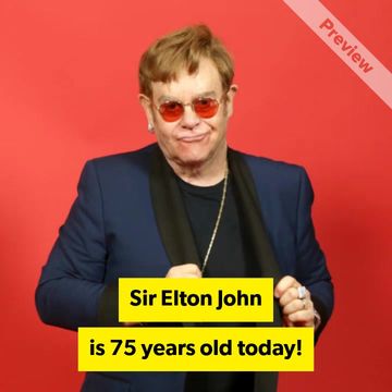 Elton John's Birthday | March 25 Video Template