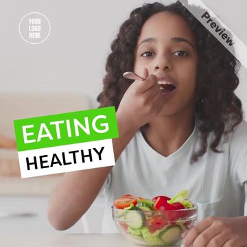 Eating Healthy Video Template