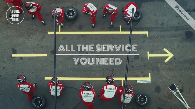 Super Fast Service Video Template