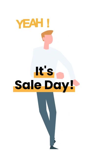 It's Sale Day Video Template