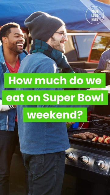 🏈 Game Day Food Facts Video Template