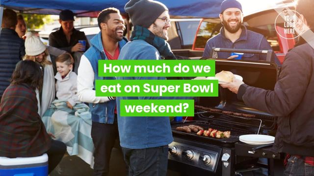 🏈 Game Day Food Facts Video Template