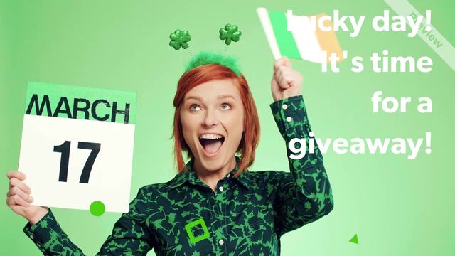 St. Patrick’s Day Video Template