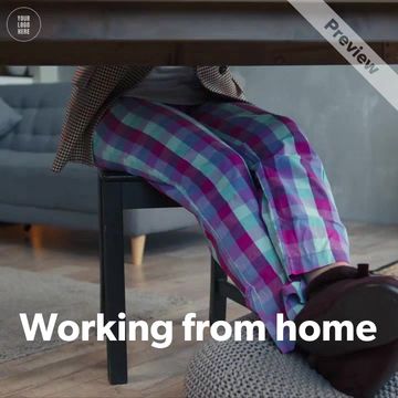 Wear Pajamas to Work Day | Apr 19 Video Template