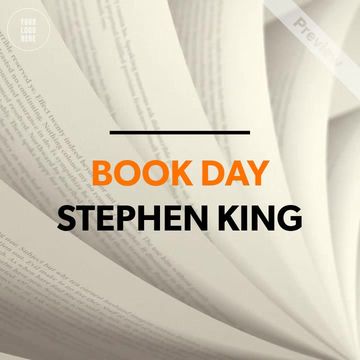 Book Day | Stephen King Video Template