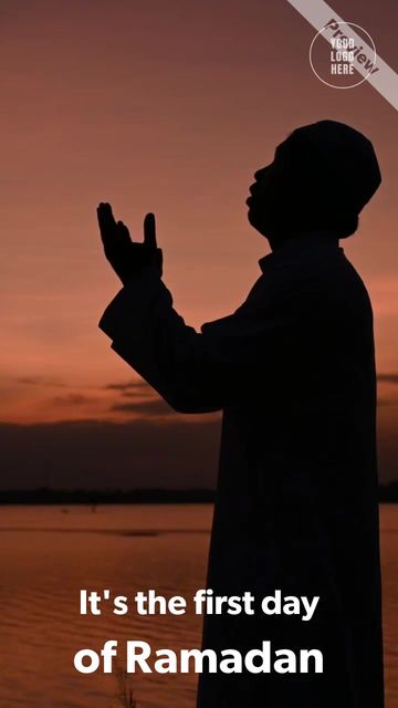 First Day of Ramadan Video Template
