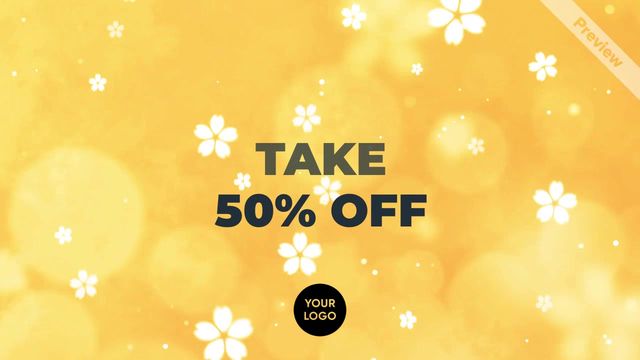 Spring Sale Is Here Video Template