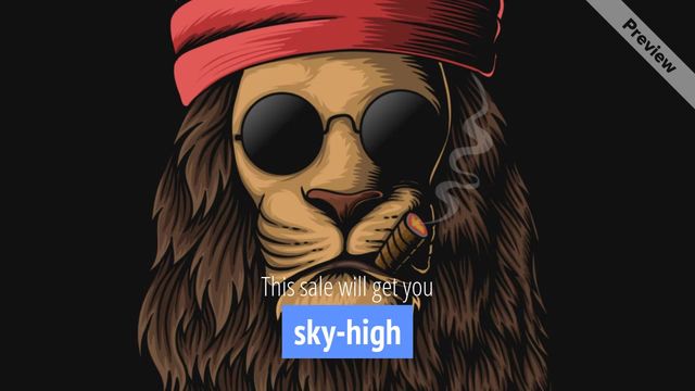 Cannabis Sale Video Template