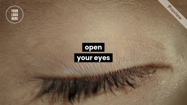 Open Your Eyes | Holiday Rentals Video Template