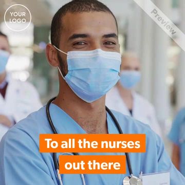 International Nurses Day | May 12 Video Template