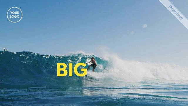Huge Sale I Surfing Video Template