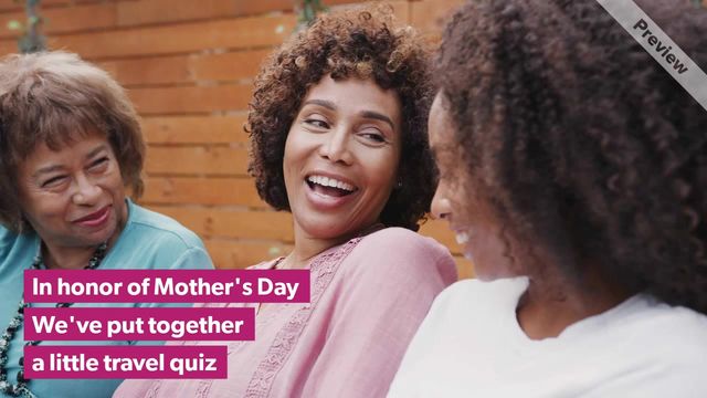 Mother's Day Travel Quiz Video Template