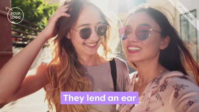 #BestFriendsDay Video Template