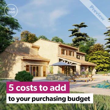 5 Homebuyers Additional Costs  Video Template