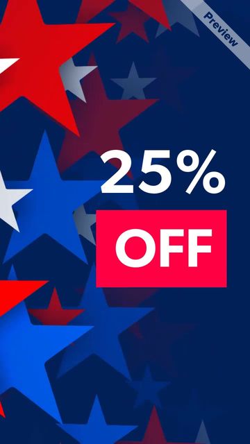 Memorial Day Sale Video Template