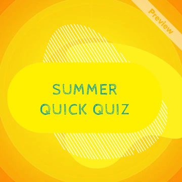Summer Zodiac Quiz Video Template