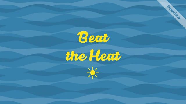 Beat the Heat | Summer Sale Video Template