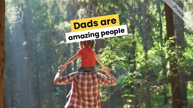 Father's Day | Appreciation Video Template