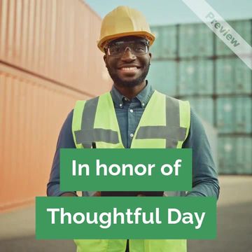 National Thoughtful Day | Aug 28 Video Template