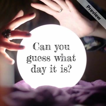 Psychic Day | Aug 7 Video Template