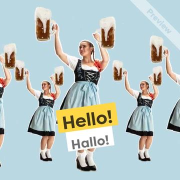 German Language Day | Sept 10 Video Template