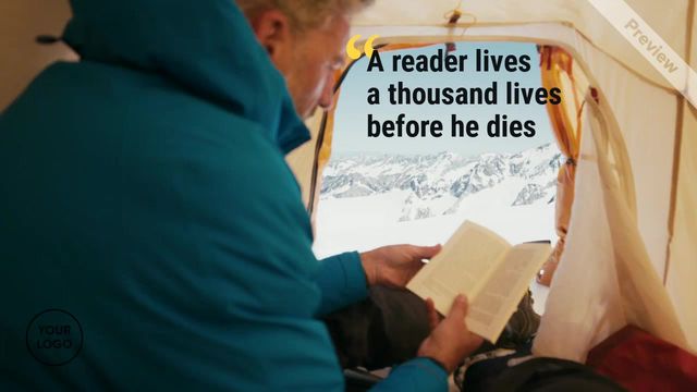 Read a New Book Month | September Video Template