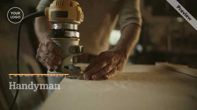 Business Card | Handyman Video Template