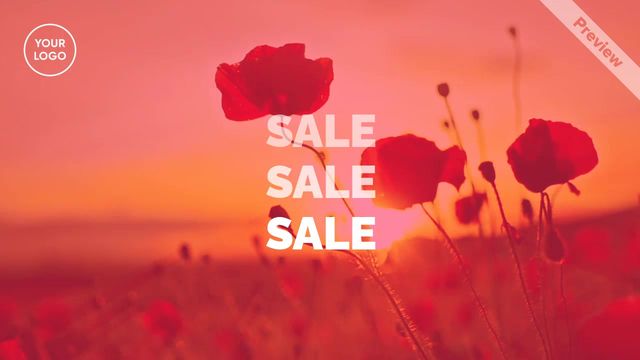 Sunset Sale Video Template