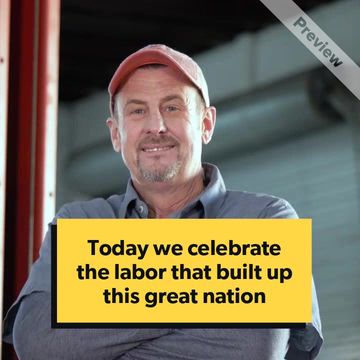 Labor Day Workers Video Template