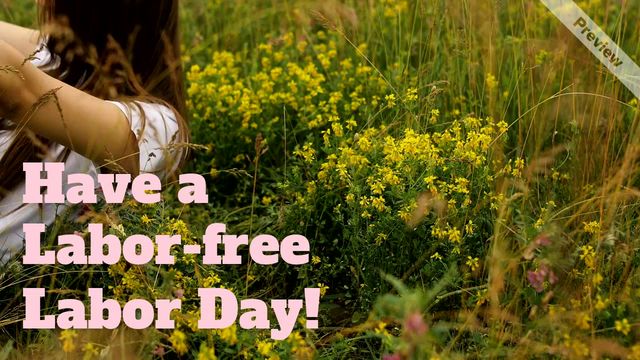 Labor Day | Sep 2 Video Template